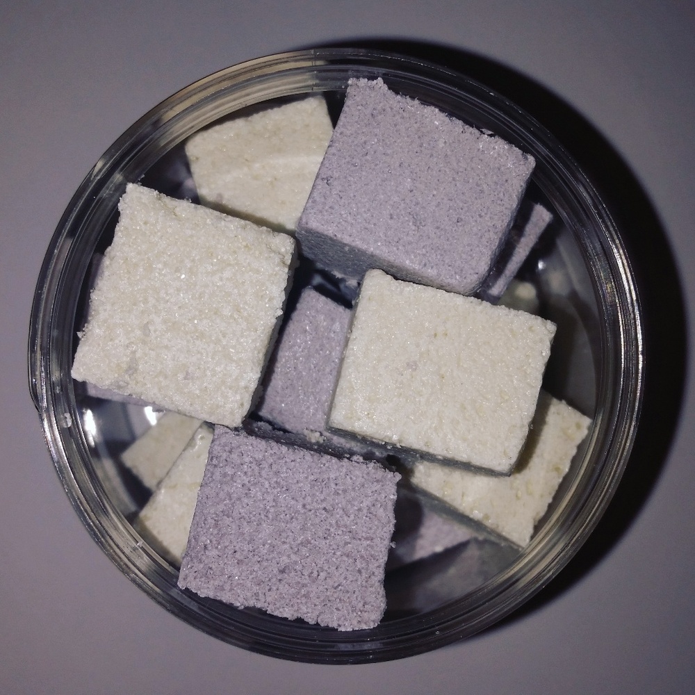 Berry Vanilla Sugar Cube Scrub